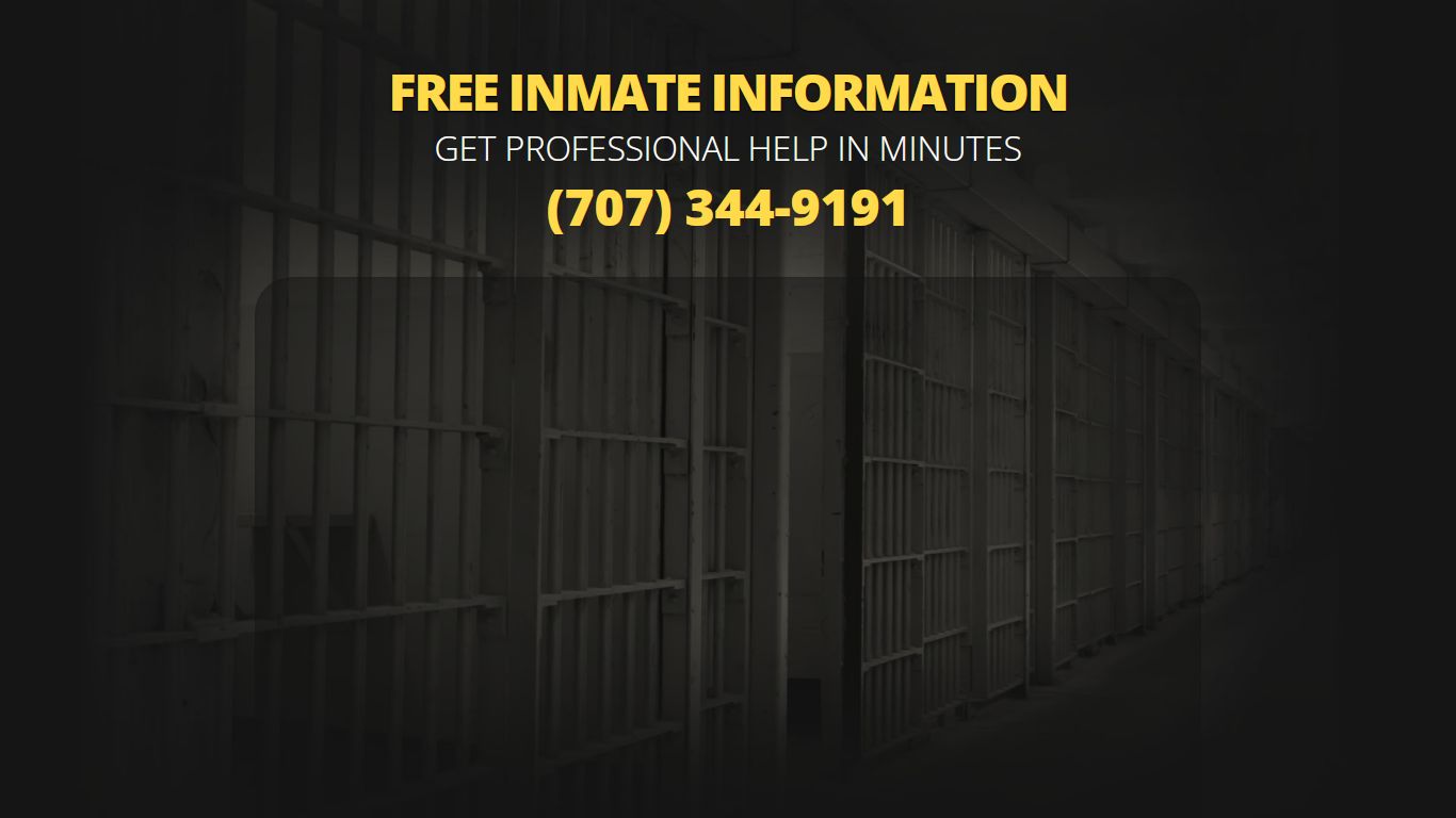 Sonoma County Inmate Search